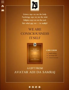 You are consciousness itself