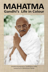 review mahatma gandhi life in coulour